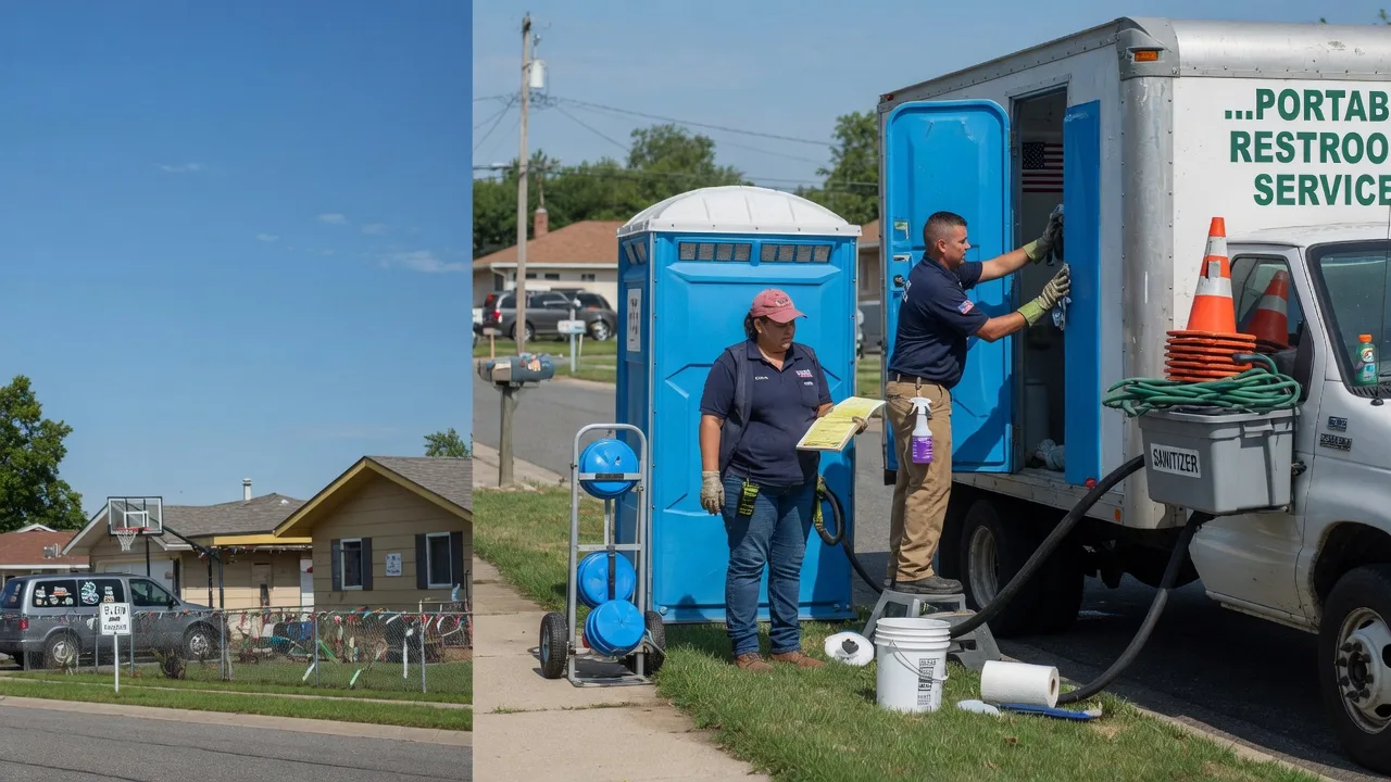 Portable Toilet Rental in Elmhurst, IL near me